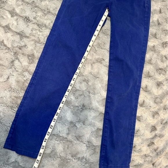 AG Adriano Goldschmied 26R The Prima Mid Rise Cigarette Jeans Cobalt Bright Blue - Picture 8 of 11